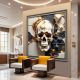 Geometric 3d Skull 65, Ali Caka IT IS A DIGITAL IMAGE. SALE IS DIGITAL DOWNLOAD. Necessary parts have been rearranged in