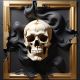 Geometric 3d Skull 69, Ali Caka IT IS A DIGITAL IMAGE. SALE IS DIGITAL DOWNLOAD. Necessary parts have been rearranged in