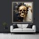 Geometric 3d Skull 75, Ali Caka IT IS A DIGITAL IMAGE. SALE IS DIGITAL DOWNLOAD. Necessary parts have been rearranged in