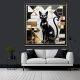 Geometric Style Cat 27, Ali Çaka DİJİTAL BİR RESİMDİR. SATIŞ DİJİTAL İNDİRME. Photoshopta gerekli yerler yeniden