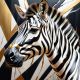 Geometric Style Zebra 25, Ali Caka IT IS A DIGITAL IMAGE. SALE IS DIGITAL DOWNLOAD. Necessary parts have been rearranged in