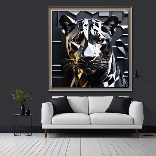 Leopard 120, Ali Caka IT IS A DIGITAL IMAGE. SALE IS DIGITAL DOWNLOAD. Necessary parts have been rearranged in Photoshop. YEAR OF