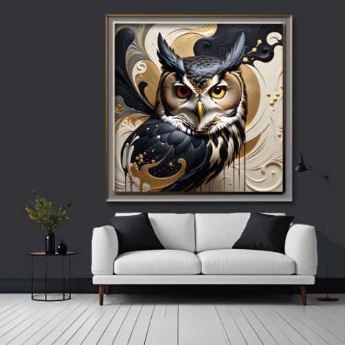 Owl 39, Ali Caka IT IS A DIGITAL IMAGE. SALE IS DIGITAL DOWNLOAD. Necessary parts have been rearranged in Photoshop. YEAR OF