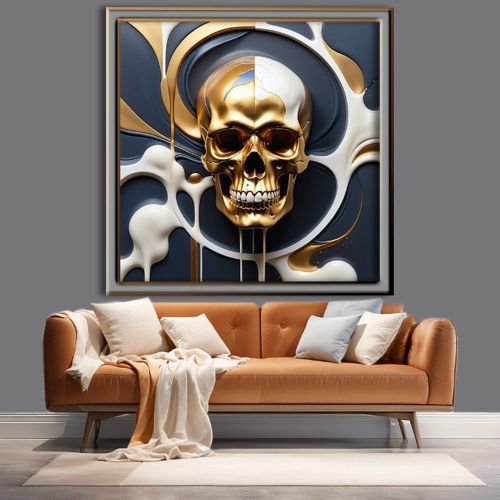 Skull 109, Ali Caka IT IS A DIGITAL IMAGE. SALE IS DIGITAL DOWNLOAD. Necessary parts have been rearranged in Photoshop. YEAR OF