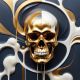 Skull 109, Ali Caka IT IS A DIGITAL IMAGE. SALE IS DIGITAL DOWNLOAD. Necessary parts have been rearranged in Photoshop. YEAR OF