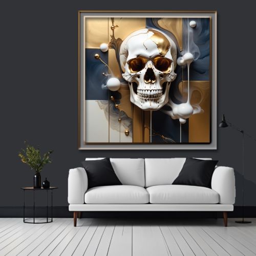 Skull 110, Ali Caka Illustration Skull 110, Ali Caka IT IS A DIGITAL IMAGE. SALE IS DIGITAL DOWNLOAD. Necessary parts have been rearranged in Photoshop. YEAR OF