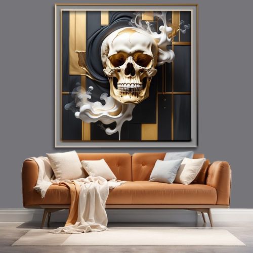 Skull 111, Ali Caka IT IS A DIGITAL IMAGE. SALE IS DIGITAL DOWNLOAD. Necessary parts have been rearranged in Photoshop. YEAR OF