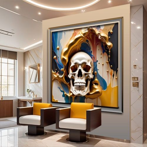 Skull 87, Ali Caka IT IS A DIGITAL IMAGE. SALE IS DIGITAL DOWNLOAD. Necessary parts have been rearranged in Photoshop. YEAR OF