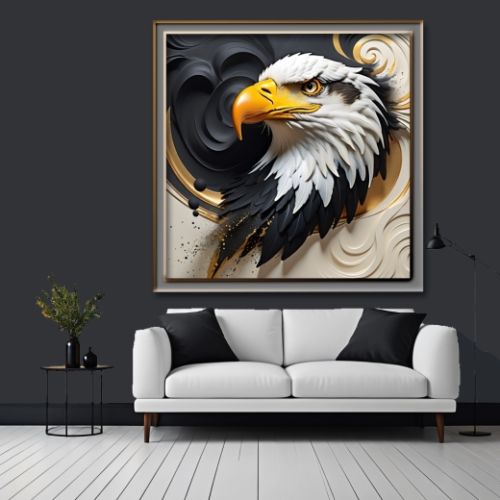 White Headed Eagle 3d 79, Ali Caka IT IS A DIGITAL IMAGE. SALE IS DIGITAL DOWNLOAD. Necessary parts have been rearranged in