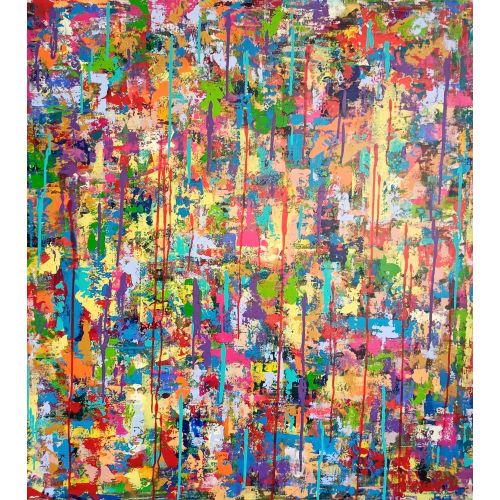 Untitled, Gamze Kırşavoğlu Akrilik Untitled, Gamze Kırşavoğlu Tuval üzerine akrilik / soyut 100×110 cm Gamze Kırşavoğlu Akrilik Orijinal Tablo