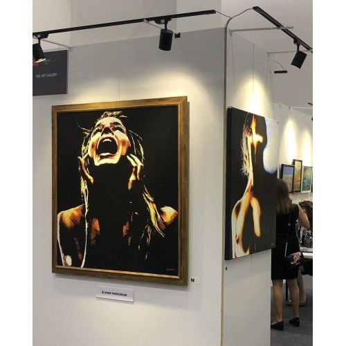 Rebellion, Elham Parhizkar  Oil Paint Paintings