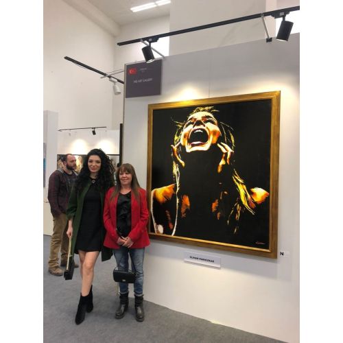 Rebellion, Elham Parhizkar  Oil Paint Paintings