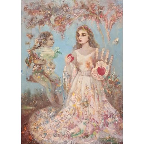 Yasak Elma, Neriman Oyman Yağlıboya Tablo Yasak Elma, Neriman Oyman 2011 imzalı, 50x70 cm ebadında, pres tuval üzerine yağlı boya. Yağlıboya Tablo Orijinal Tablo