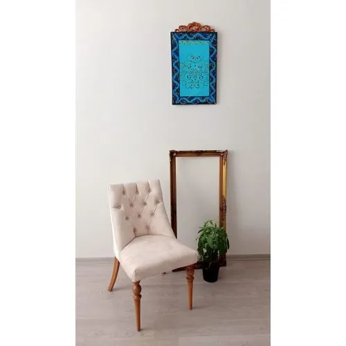 Iznik Arabesque, Barbara Szota-Erdogan Oil Paint Iznik Arabesque, Barbara Szota-Erdogan Iznik Arabesque, 2020, oil painting by Barbara Szota-Erdoğan, Polish painter living and