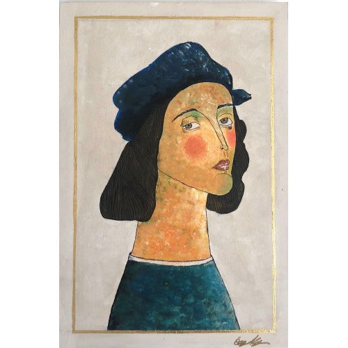 Raphael Portresi, Özge Kaya Akrilik Raphael Portresi, Özge Kaya Ahşap üzeri akrilik boya. Ortaçağ dönemi sanatçılarından Raffaelloya ait portrait adlı