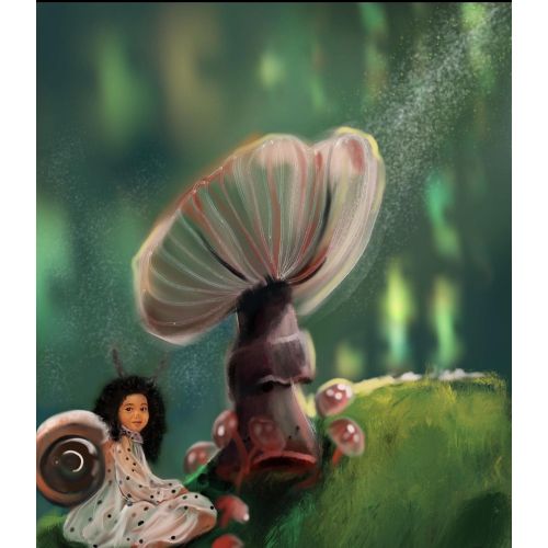 Çocukluk, Yasemin Enginel dijital çizimdir, serbest el çizimidir. Özgündür. 50x70 ebatına kadar yüksek kalite baskıya