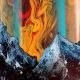 Chaos, Abdullah Kocoglu Acrylic Chaos, Abdullah Kocoglu NAME OF THE WORK: Chaos YEAR OF THE WORK: 2022 TECHNIQUE USED: Acrylic CANVAS DIAMETER: 50 cm CANVAS