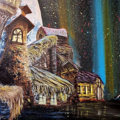 Nightmare, Joker Abdul, Abdullah Kocoglu NAME OF THE WORK: Nightmare YEAR OF THE WORK: 2022 TECHNIQUE USED: Acrylic CANVAS