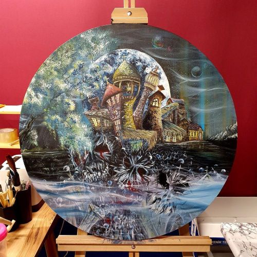 Nightmare, Joker Abdul, Abdullah Kocoglu NAME OF THE WORK: Nightmare YEAR OF THE WORK: 2022 TECHNIQUE USED: Acrylic CANVAS