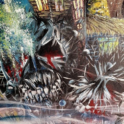 Nightmare, Joker Abdul, Abdullah Kocoglu NAME OF THE WORK: Nightmare YEAR OF THE WORK: 2022 TECHNIQUE USED: Acrylic CANVAS