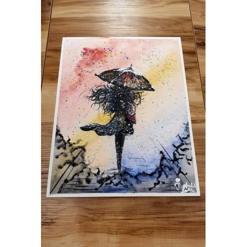 Stormy Woman, Joker Abdul NAME OF THE WORK: Stormy Woman      YEAR OF THE WORK: 2022      TECHNIQUE USED: Mixed Technique
