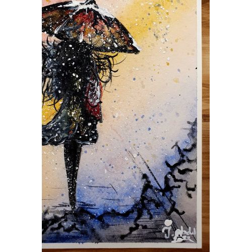Stormy Woman, Joker Abdul NAME OF THE WORK: Stormy Woman      YEAR OF THE WORK: 2022      TECHNIQUE USED: Mixed Technique