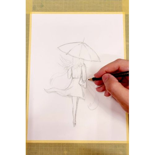 Stormy Woman, Joker Abdul NAME OF THE WORK: Stormy Woman      YEAR OF THE WORK: 2022      TECHNIQUE USED: Mixed Technique