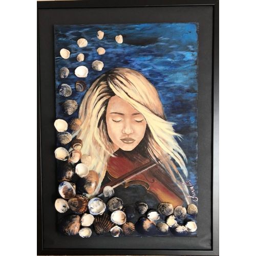 Fairy, Suna Guldas oil painting original Oil Paint Paintings