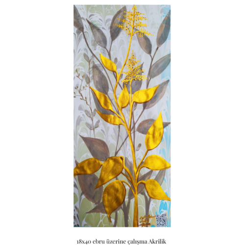 Gold Leaf, Zeki Yalcin Gold Leaf, Zeki Yalcin