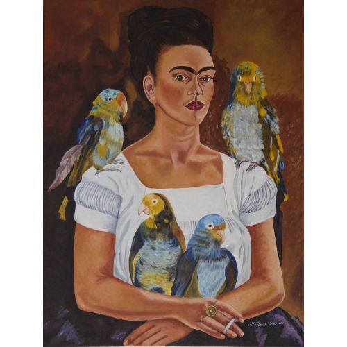 Frida Kahlo, Potrait, Saime Nilgun Cabaci Frida Kahlo, Potrait, Saime Nilgun Cabaci