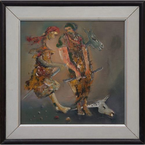 Hüseyin Erdağ, Broken Yağlıboya Tablo Hüseyin Erdağ, Broken 2000, Tuval üzerine yağlı boya, 30cm x 30cm Yağlıboya Tablo Orijinal Tablo